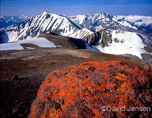 boulder on chief joseph mountain