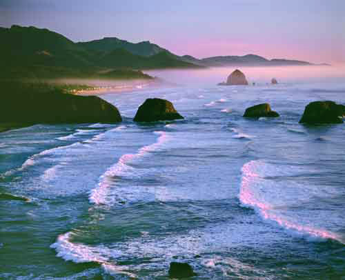 breakers from ecola state park