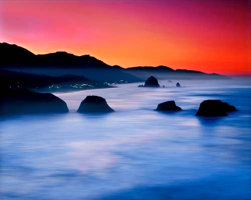 dawn at cannon beach