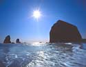 Haystack Rock and Needles