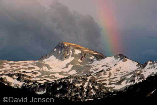 rainbow sunset