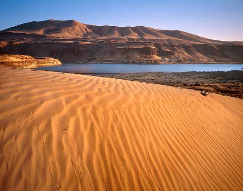 dunes and columbia river