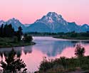 sunrise and snake river