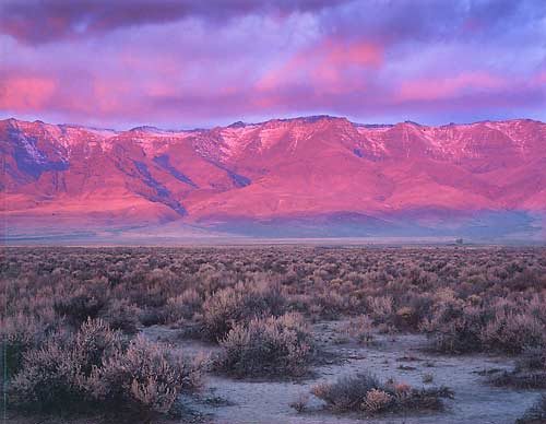 first light on steens mountain