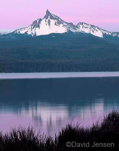 Diamond lake, mt. thielsen